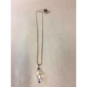 Crystal Like Pendant Chain Windy City Jewelry